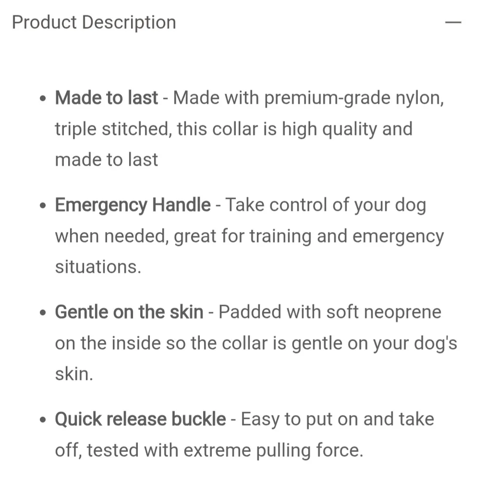 Spark Paws Rainbow Dog Collar - Picture 3 of 4